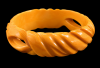corn rope carved & pierced bangle